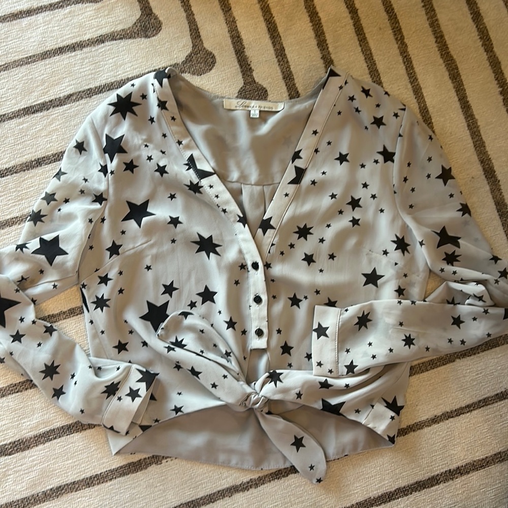 HERS - Lovers & Friends starry cropped top